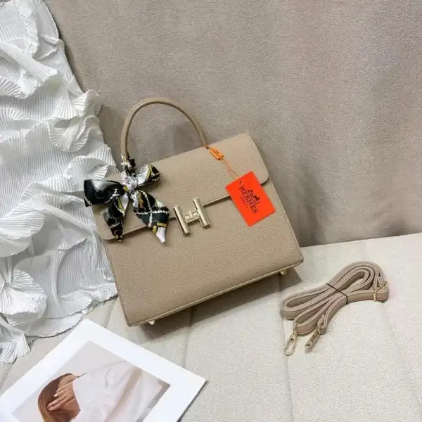 Hermes Handbags brown