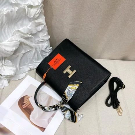 Hermes Handbags black