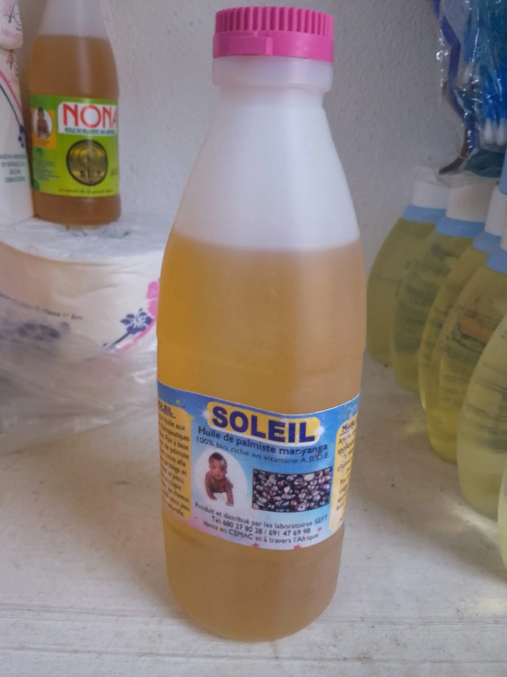 Huile d'amande douce 1/2L SOLEIL