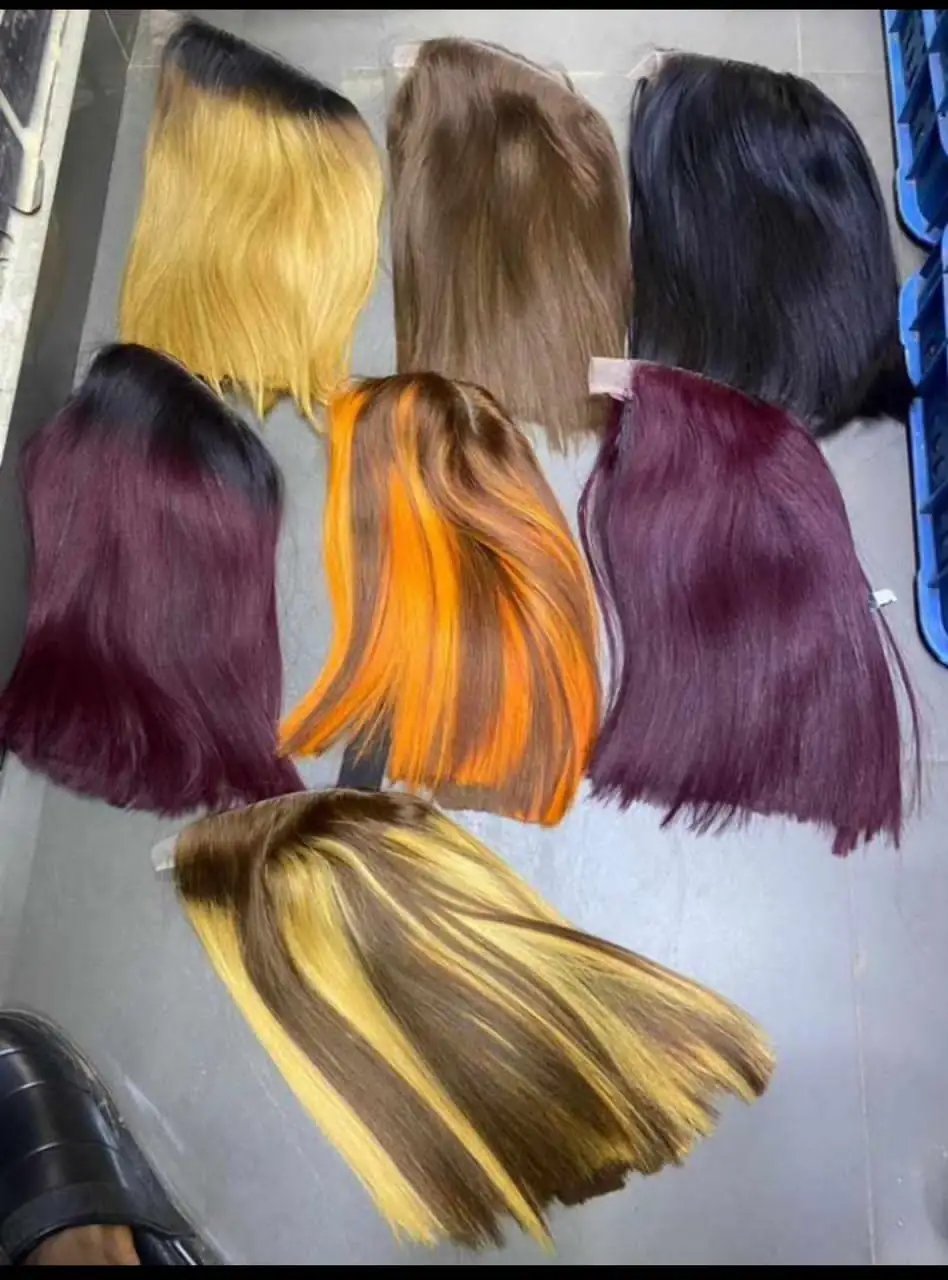 Perruques Coupe carré avec longue closure