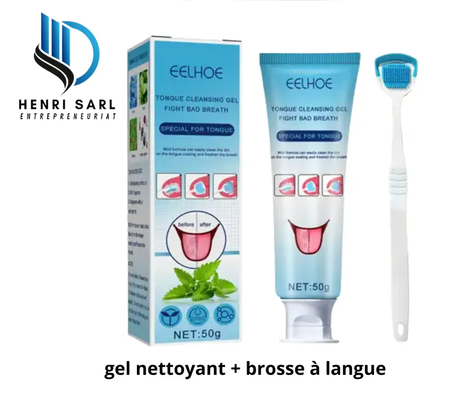 Gel nettoyant EELHOE pour la langue 👅