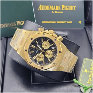 Montre plaquée or et argent MAUDEMARS PIGUET