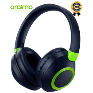 Casque sans fil - ORAIMO BOOMPOP 2S - OHP-610S - Bluetooth V5.3 - ENC - Jusqu'à 50 heures - Contrôle gestuel