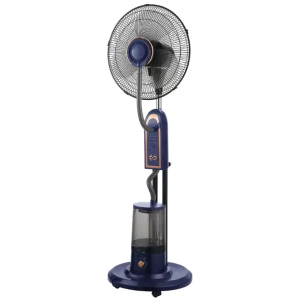 Ventilateur à Eau Portable - Brumisateur sur Pied 4L - 3 Vitesses + Télécommande 6m - Rafraîchisseur d'Air Intérieur/Extérieur