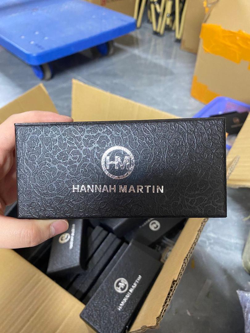 Détail du bracelet et de la boîte de la Montre Hannah Martin