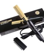 Peigne Chauffant Professionnel - Lisseur et Brushing 3 en 1 - Régulation de Température 60°C à 230°C - Pour Tous Types de Cheveux