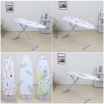 Table à Repasser Pliable avec Planche - Support de Repassage Réglable en Hauteur - Surface Large et Stable - Pour Maison et Bureau