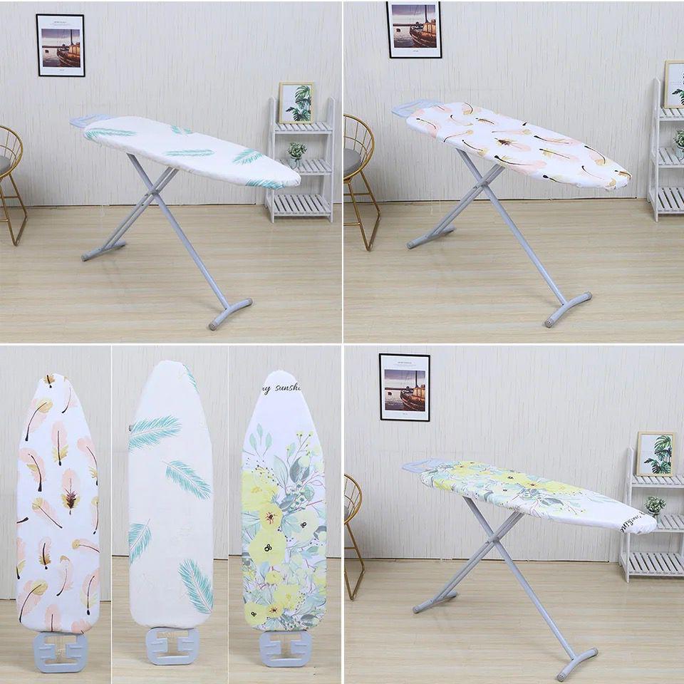 Table à repasser pliable Miassar, vue de face montrant sa surface large et son cadre robuste