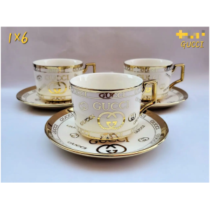 Tasse à Café Céramique Premium - Mug Isotherme avec Couvercle et Soucoupe - Capacité 350ml - Résistant aux Micro-ondes et Lave-vaisselle