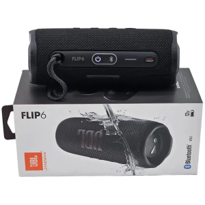 Enceinte Bluetooth JBL Flip 6 - Son Puissant, IP67 Étanche, Autonomie 12h, Bluetooth 5.1