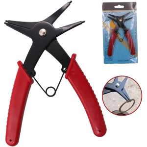 Pince à Circlips Double Usage Professionnelle - Pour Montage/Démontage Facile (Intérieur/Extérieur)