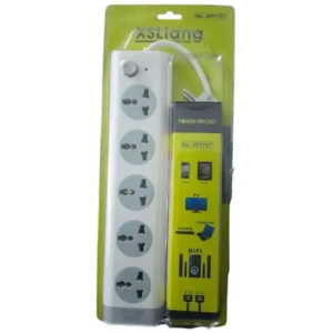 Rallonge Électrique XS-Liang XP5T07 - 2500W 10A 250V - 5 Prises