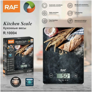 Balance de Cuisine Numérique RAF R.10004 – Précision 1g – Capacité 5kg – Écran LCD – Fonction Tare – Minuterie Intégrée