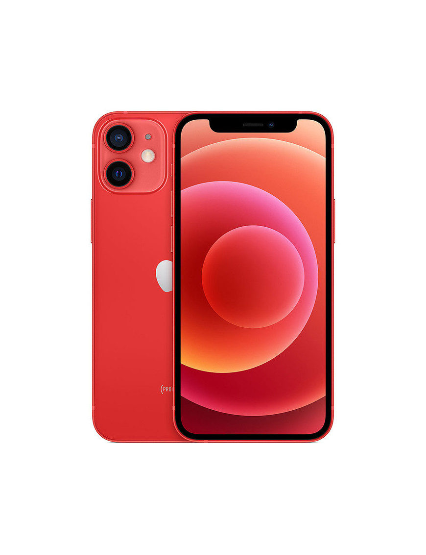 iPhone 12 64 Go de face, montrant son design élégant et son écran Super Retina XDR allumé