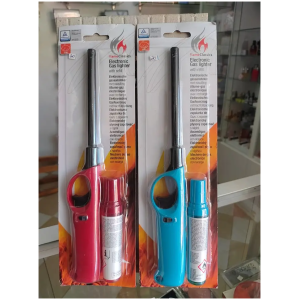 Briquet à Gaz Électronique Rechargeable - Flamme Réglable - Sécurité Enfant