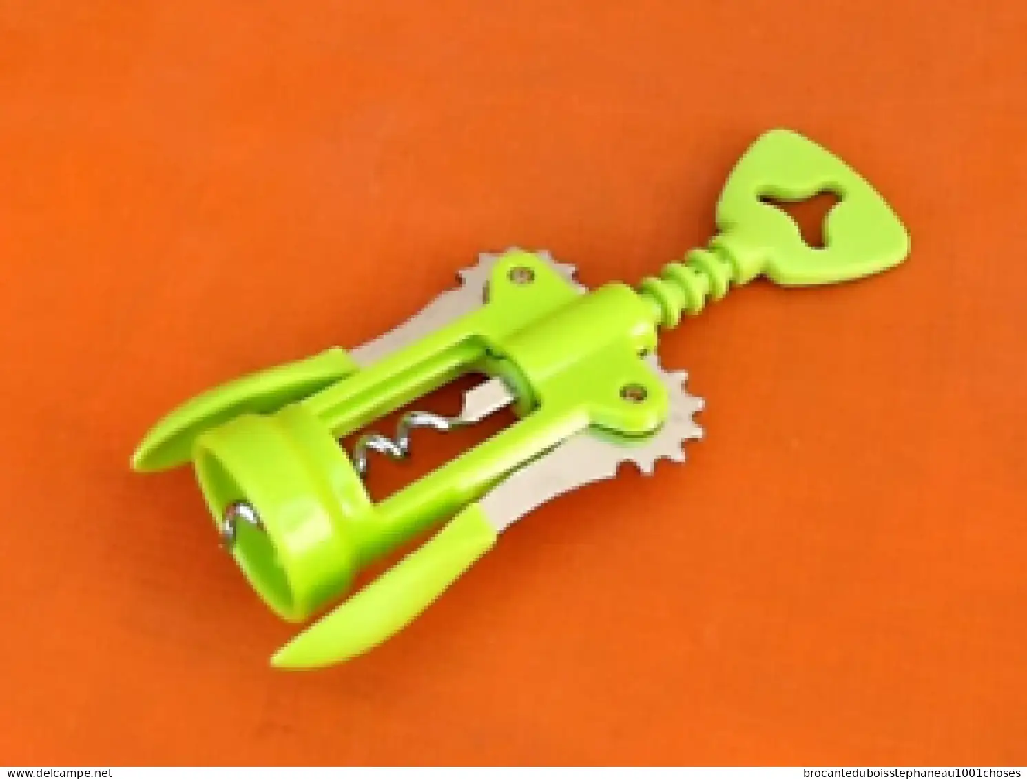 Tire-Bouchon Professionnel - Levier Double Hélice - Ergonomique et Robuste - Pour Tous Types de Bouchons