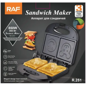 Gaufrier Professionnel SOKANY SK-128 - 750W - Plaques Antiadhésives - Thermostat Réglable - Pour Gaufres Dorées et Croustillantes