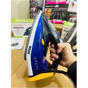 Fer à Repasser Vapeur MOLIAX MX-828 1600W - Semelle Anti-Adhésive - Débit Vapeur 25g/min - Fonction Anti-Goutte - Compact et Léger