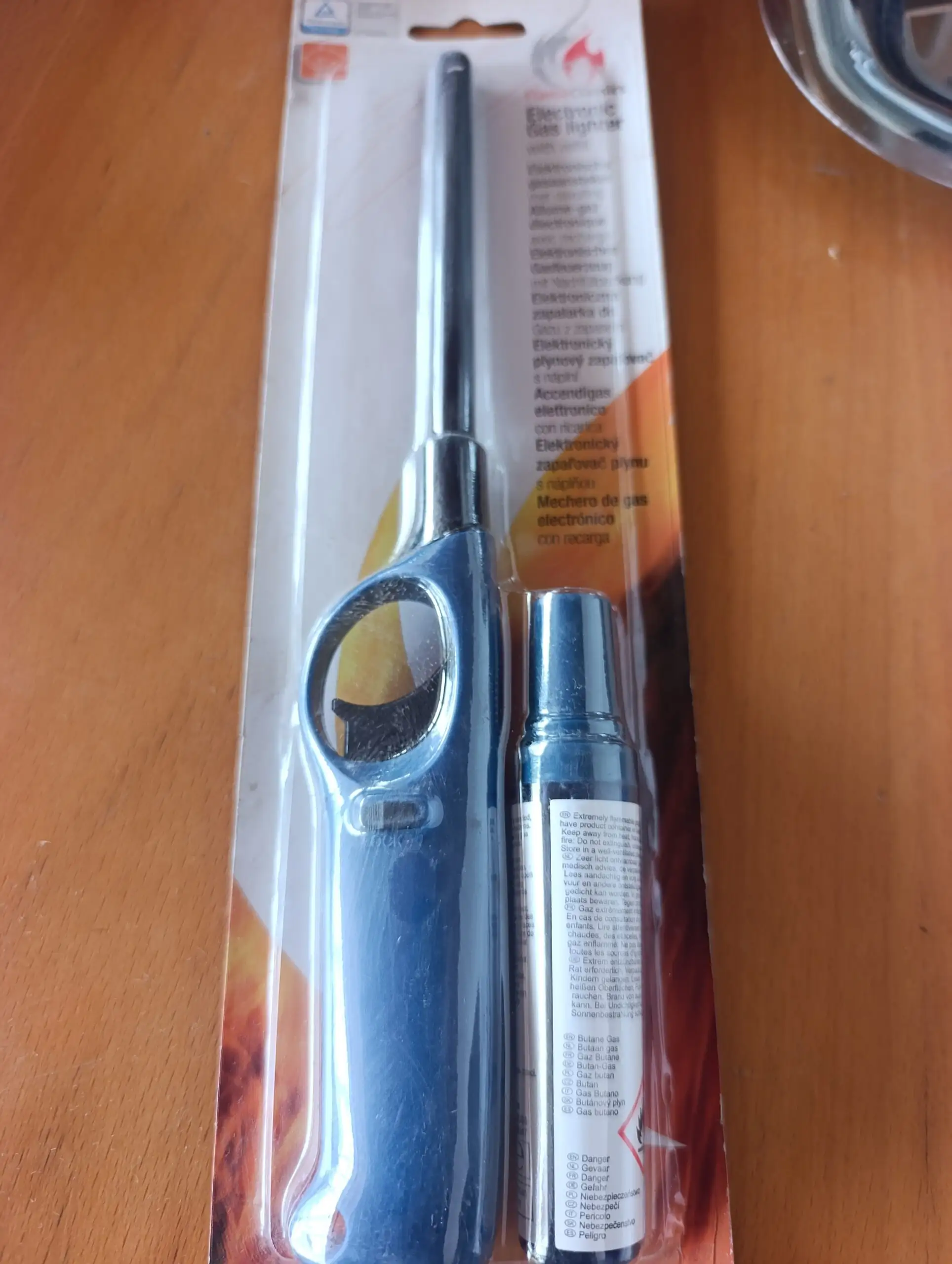 Briquet à Gaz Électronique Rechargeable - Flamme Réglable - Sécurité Enfant – Image 2