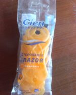 Razor Cien - Lot de 4 Rasoirs Jetables - Lames Triple Action - Manche Ergonomique - Rasage Près et Confortable