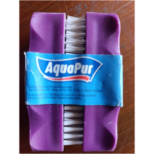 Brosse à Chaussures Aquapur - Nettoyage Profond et Rapide - Poils Durs et Doux - Pour Toutes les Semelles