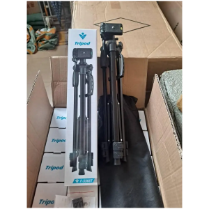 Trépied Professionnel Réglable - Hauteur 150cm - Compatible Appareils Photo et Smartphones - Stable et Portable