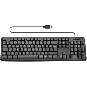 Clavier Filaire USB AZERTY/QWERTY Bureau