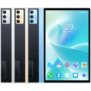 Tablette Lenovo Tab M10 64Go 4Go RAM - 10.1 Pouces - 4G Appels Téléphoniques - Android - Pochette Offerte