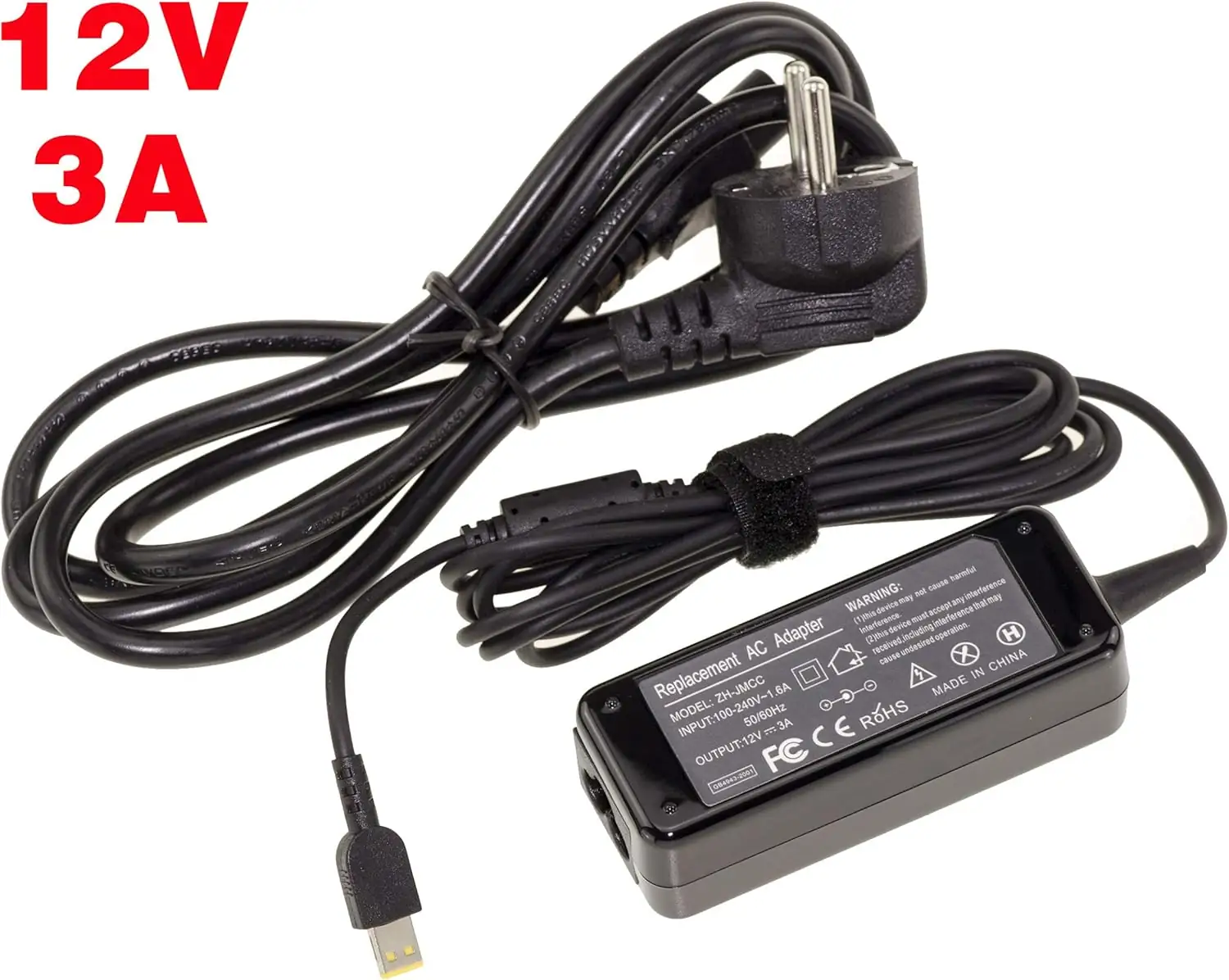 Chargeur Secteur Lenovo Connecteur Carré 20V – Image 3