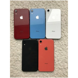 Apple iPhone XR - Écran Liquid Retina 6.1 Pouces - Puce A12 Bionic - Appareil Photo 12 MP - Batterie Longue Durée - 64 Go