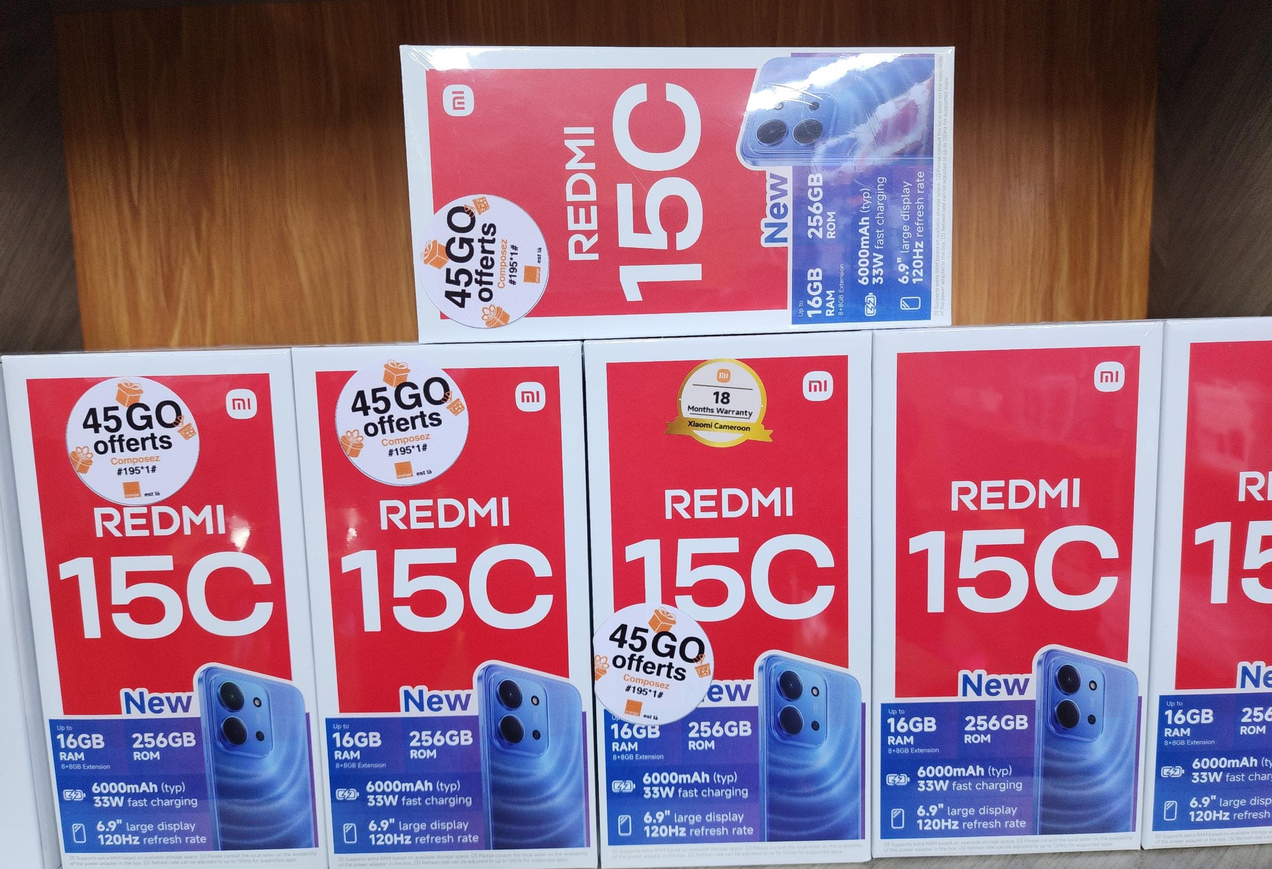 Smartphone XIAOMI REDMI 15C - Écran 6.71 Pouces - Processeur Octo-Core - Appareil Photo 50MP - Batterie 5000mAh - Android