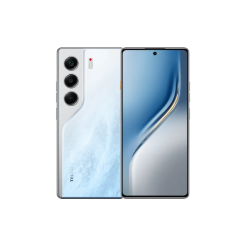 Logo Tecno mettant en avant la marque du smartphone Camon 40