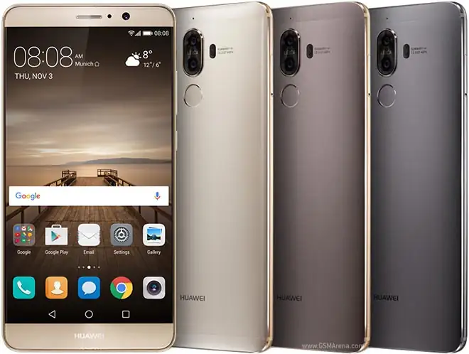 Huawei Mate 9 128Go 4GB RAM - Écran 5.9 Pouces - Double Appareil Photo 20MP - Batterie 4000mAh