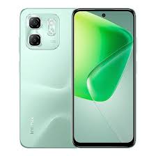 Infinix Hot 50i vu de face montrant son grand écran 6.7 pouces sans bordures