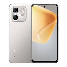 Vue arrière de l'Infinix Hot 50i mettant en avant son double module caméra et son design