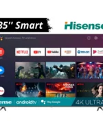 Téléviseur Hisense Smart TV 85 Pouces 4K ULED Android