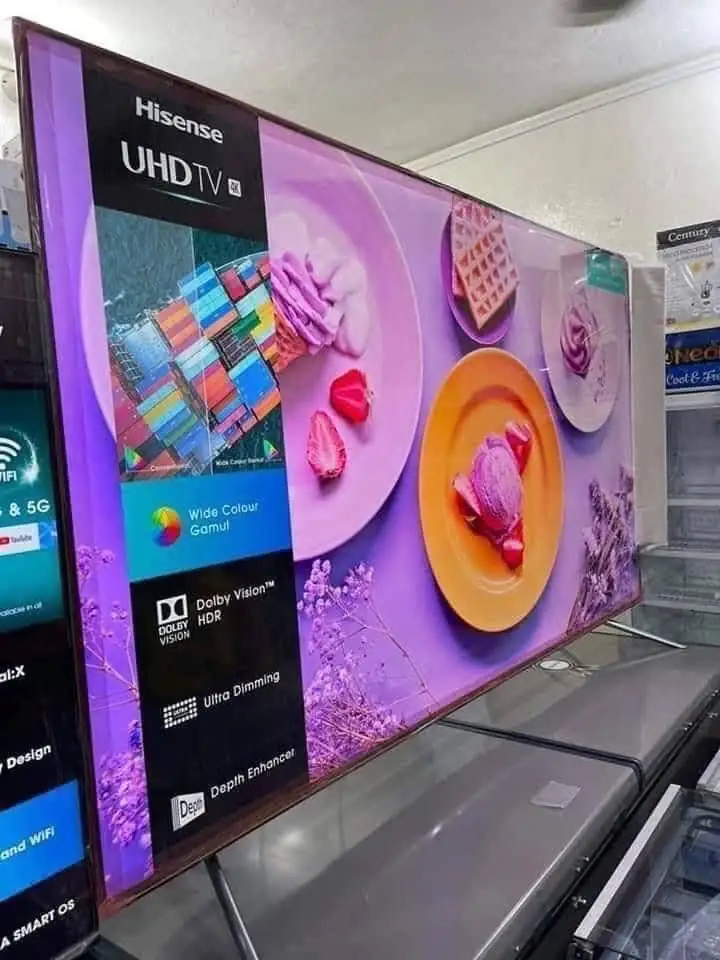 Téléviseur Hisense Smart TV 85 Pouces 4K ULED Android – Image 2