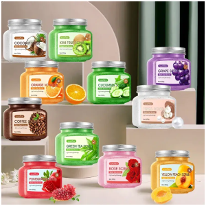 Crème Gommage Visage et Corps Peaux Sensibles