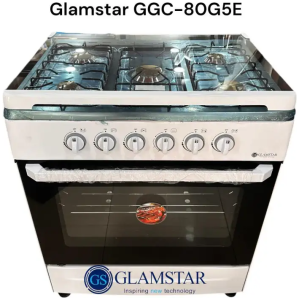 Cuisinière Gaz Glamstar 5 Foyers Four Automatique