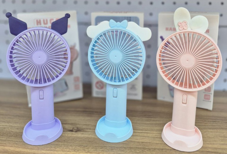 Ventilateur à main USB Rechargeable Vent Fort HUGE