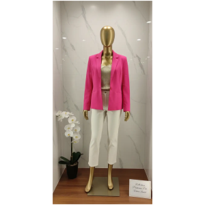 Ensemble 3 Pièces Femme Chic Bureau Sortie Veste Pantalon Chemisier