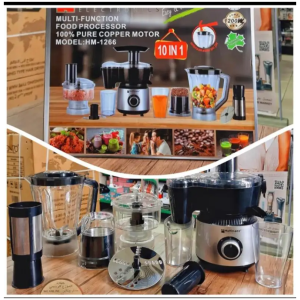 Robot Culinaire Multifonction 10 en 1 Hoffmans HM-1266