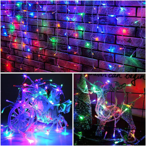 Guirlande Lumineuse Stalactites 3 Metres 8 Modes Etanche Interieur Exterieur