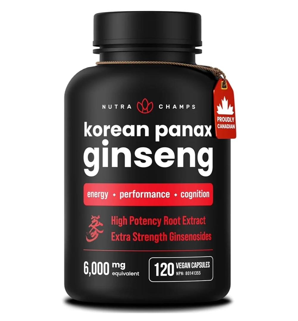 Ginseng Coréen Panax Racine Rouge Premium - Racine authentique de qualité supérieure