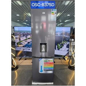 Refrigerateur Combiné Oscar OSC-R375D Gris 276L Classe A+ Distributeur d'Eau