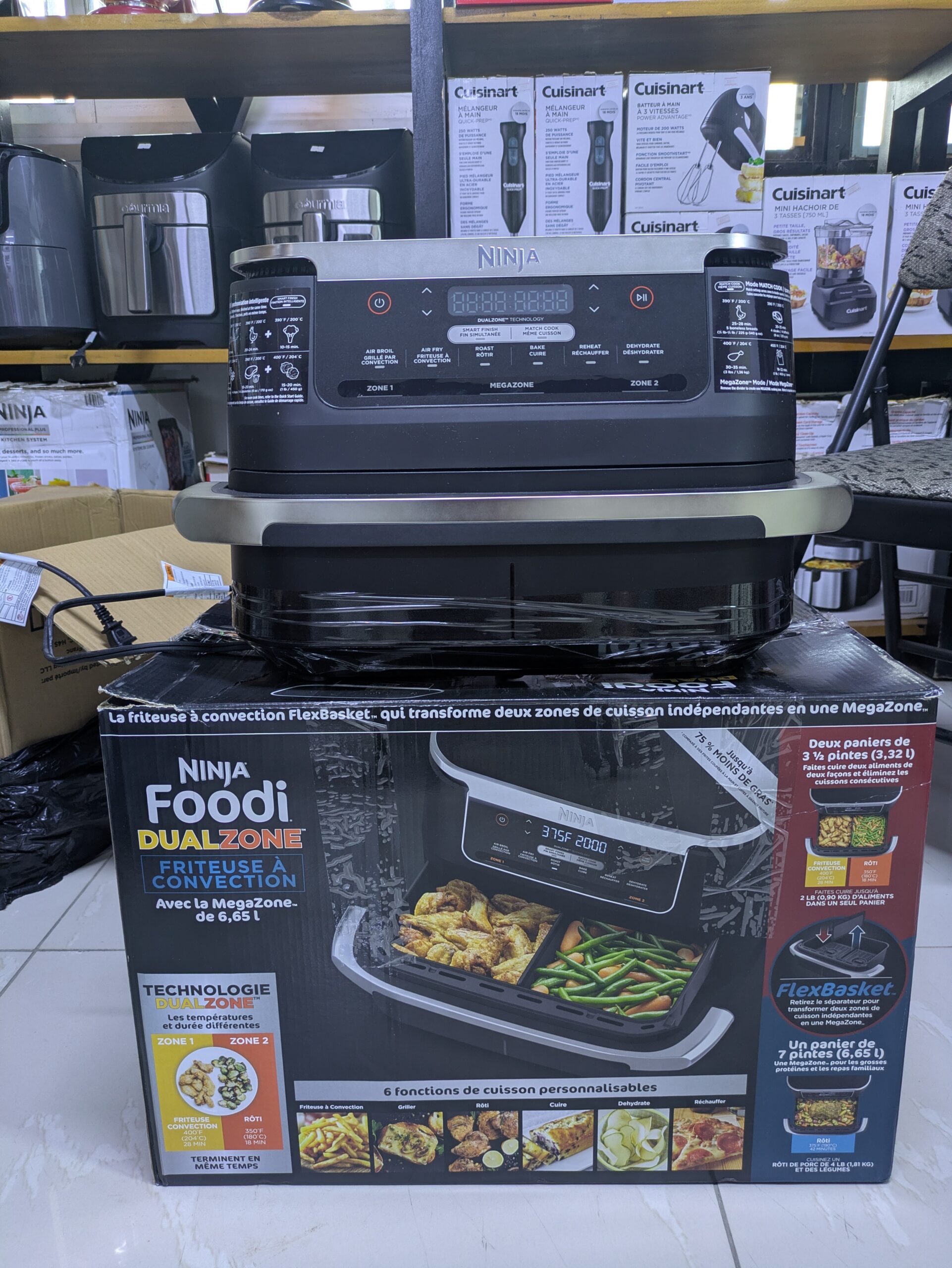 Friteuse Air Ninja Foodi DualZone 1690 Watts