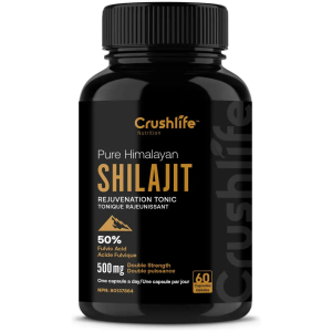 Shilajit Himalaya Pur Complément Testostérone Équilibre Hormonal 60 Gélules