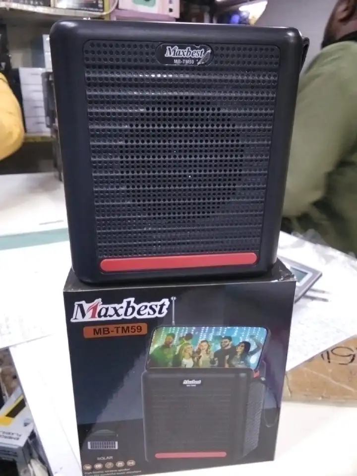 Enceinte Bluetooth Portable Solaire Maxbest MB-TM59 Haut Parleur Sans Fil