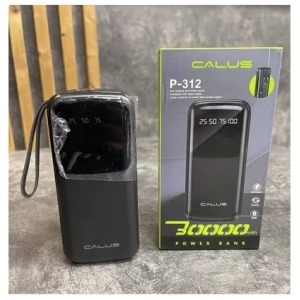 Power Bank 30000 mAh Calus P-370 Charge Rapide Sans Fil Câble Intégré