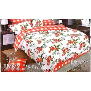 Lot de Draps 3 Places 2 Draps 2 Taies d'Oreiller